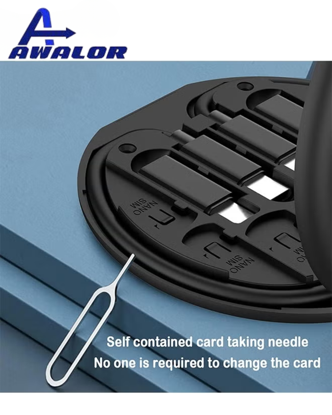 AWALOR® 9-in-1 60W Multifunctional Data Cable Storage Box