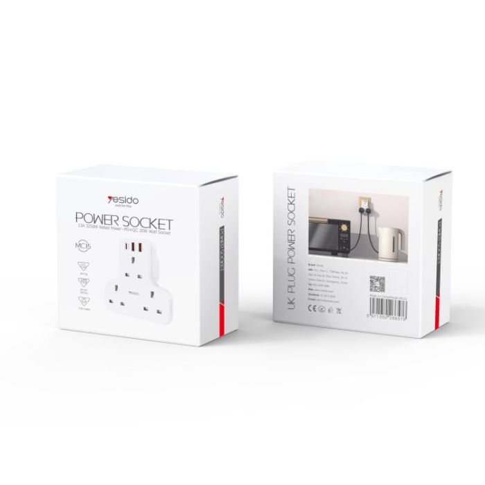 YESIDO POWER SOCKET OUTLET PLUG HEADER MC15