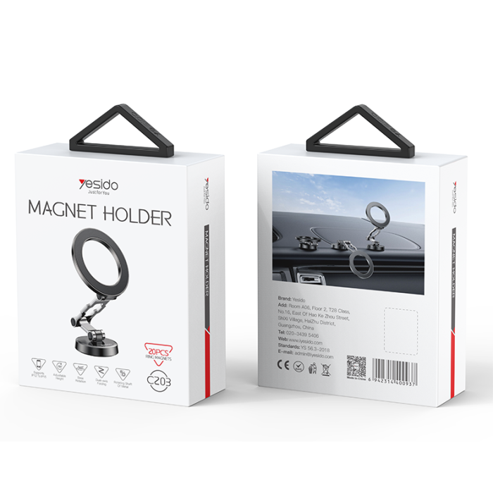 YESIDO DASHBOARD MAGSAFE MAGNETIC PHONE HOLDER C203