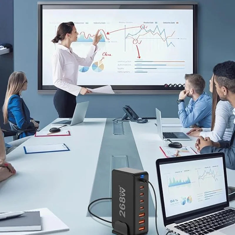 Awalor 8 Port GaN III USB Charging Station