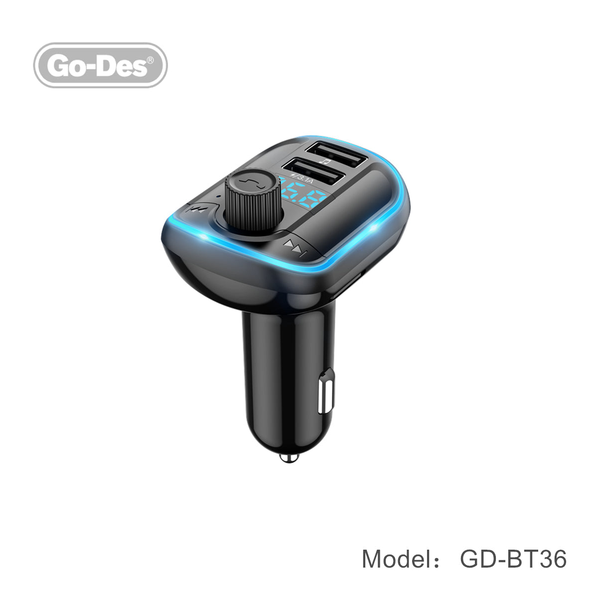 Go-Des Fm transmitter bluetooth wireless Hands-free