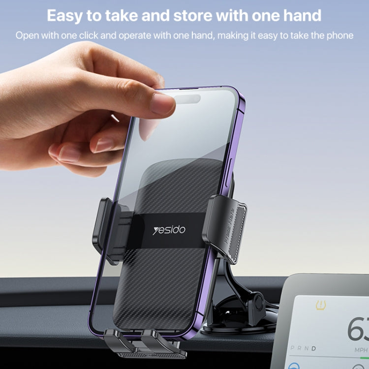 YESIDO SUCTION CUP CAR PHONE HOLDER C175