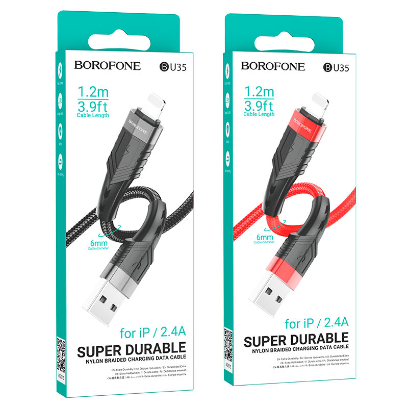 BOROFONE IP INFLUENCE CHARGING DATA CABLE-BU35