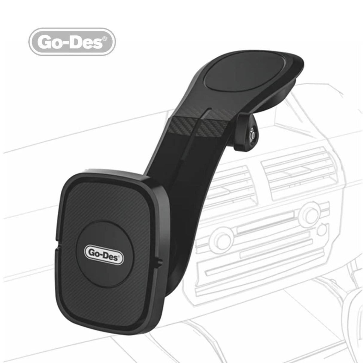 Universal Foldable Dashboard Car Phone Holder