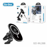 Godes 3 in 1 Car wireless phone charger