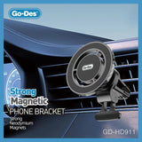 Foldable  magnetic mobile car phone holder