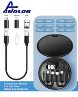 AWALOR® 9-in-1 60W Multifunctional Data Cable Storage Box