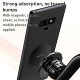 Yesido C159 Suction Cup Type Magnetic Car Phone Holder Set (Black)
