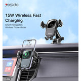 YESIDO WIRELESS CHARGING CAR HOLDER C187