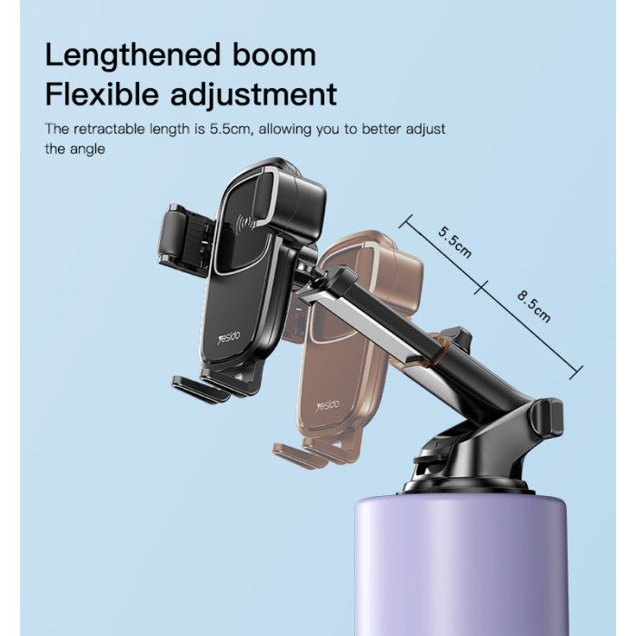 YESIDO WIRELESS CHARGING CAR HOLDER C187