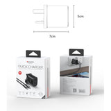 YESIDO 20W PD 2 PORT HOME CHARGER WITH C TO LIGHTNING CABLE YC53-UK
