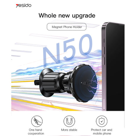 YESIDO AIR VENT CAR PHONE HOLDER C154