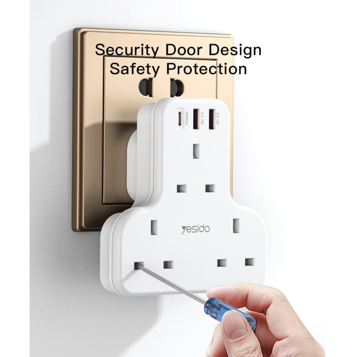 YESIDO POWER SOCKET OUTLET PLUG HEADER MC15