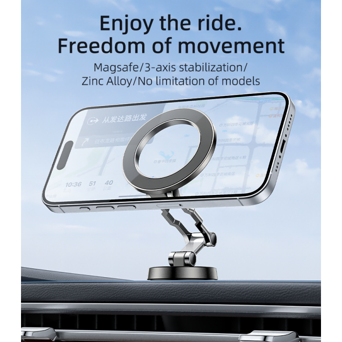YESIDO DASHBOARD MAGSAFE MAGNETIC PHONE HOLDER C203