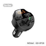 Go-Des Bluetooth FM Car Transmitter