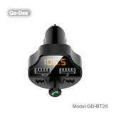 Go-Des Bluetooth FM Car Transmitter