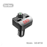 Go-Des Dual USB Port Car Charger MP3 Player Car Kit