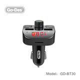 Go-Des Dual USB Port Car Charger MP3 Player Car Kit
