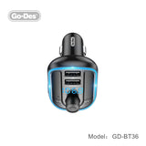 Go-Des Fm transmitter bluetooth wireless Hands-free