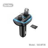 Go-Des Fm transmitter bluetooth wireless Hands-free