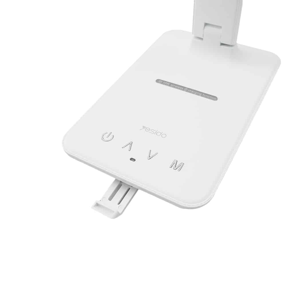 YESIDO DESK LAMP WITH WIRELESS CHARGER LCD FUNCTION DS20