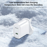 YESIDO PD 20W USB-C SINGLE PORT CHARGER UK PLUG YC76B BLACK