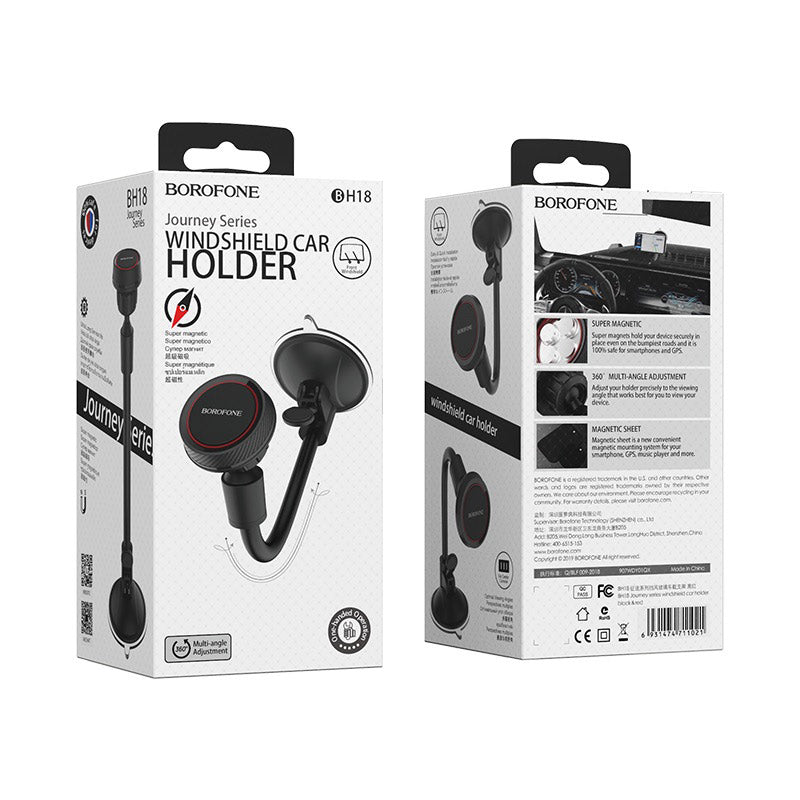 BOROFONE JOURNEY SERIES WINDSHIELD CAR HOLDER-BH18