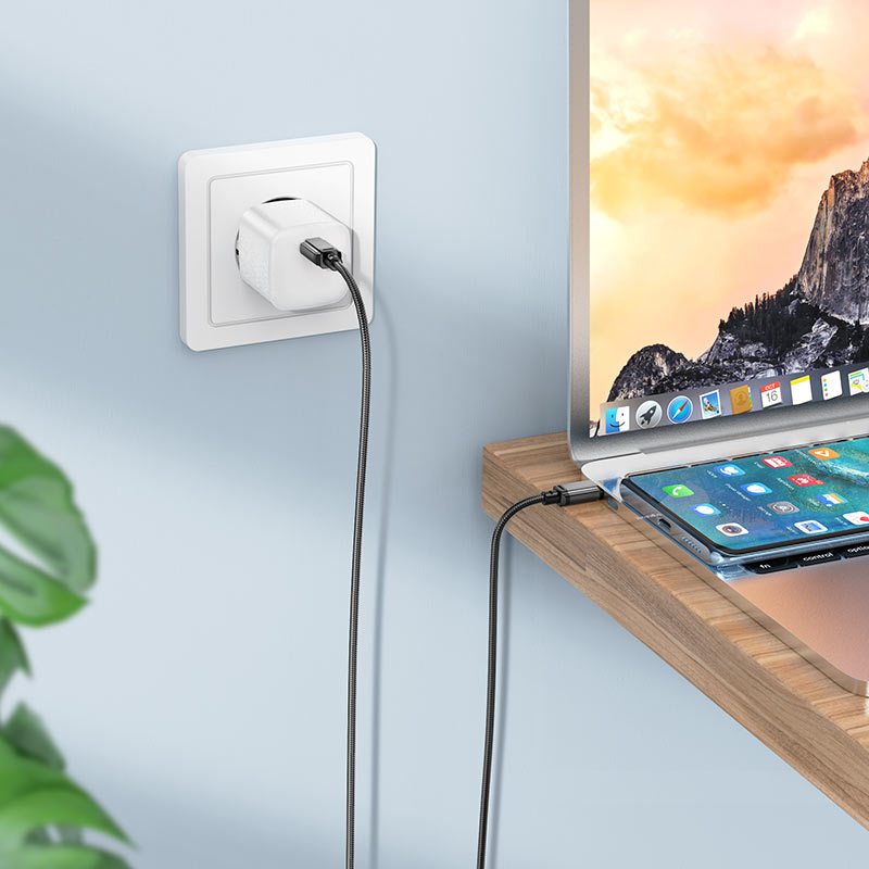 SHARP 60W CHARGING DATA CABLE FOR TYPE-C TO TYPE-C